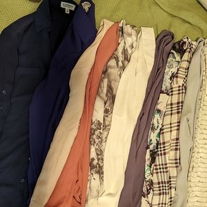 Lot of 11 Express Portofino shirts XS